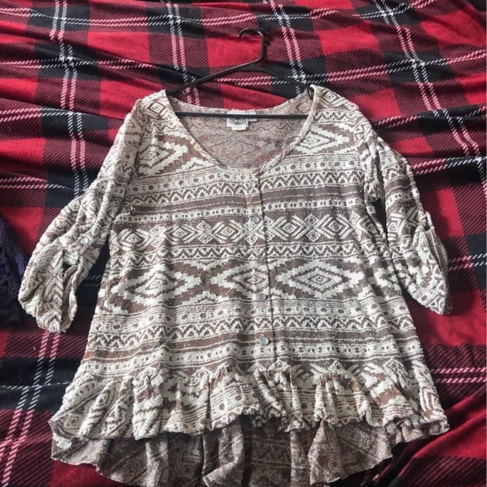 Rods Western Wear Top Size Medium